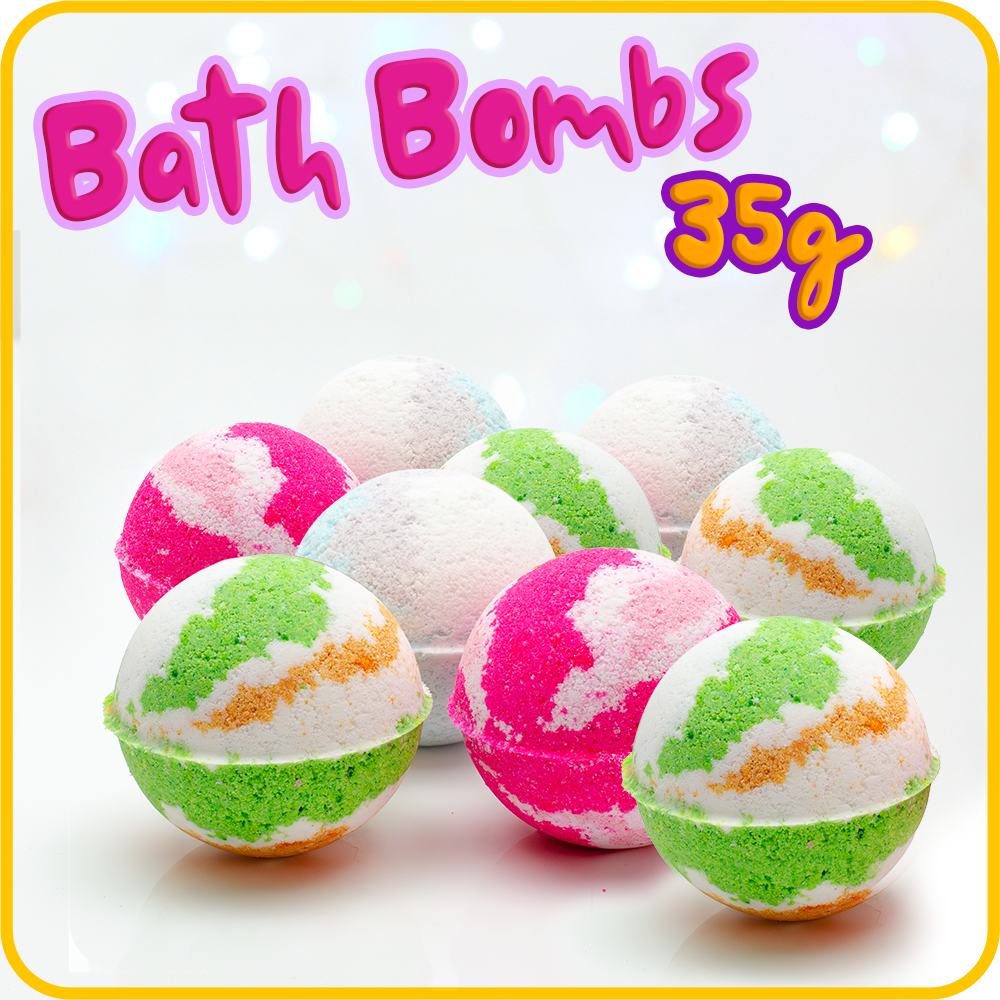 Round Bath Bombs - 45g - Pick n Melt