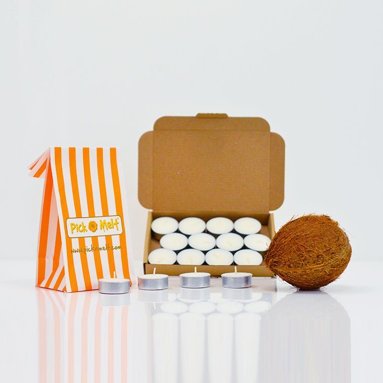 Coconut Wax Tealights - Pick n Melt