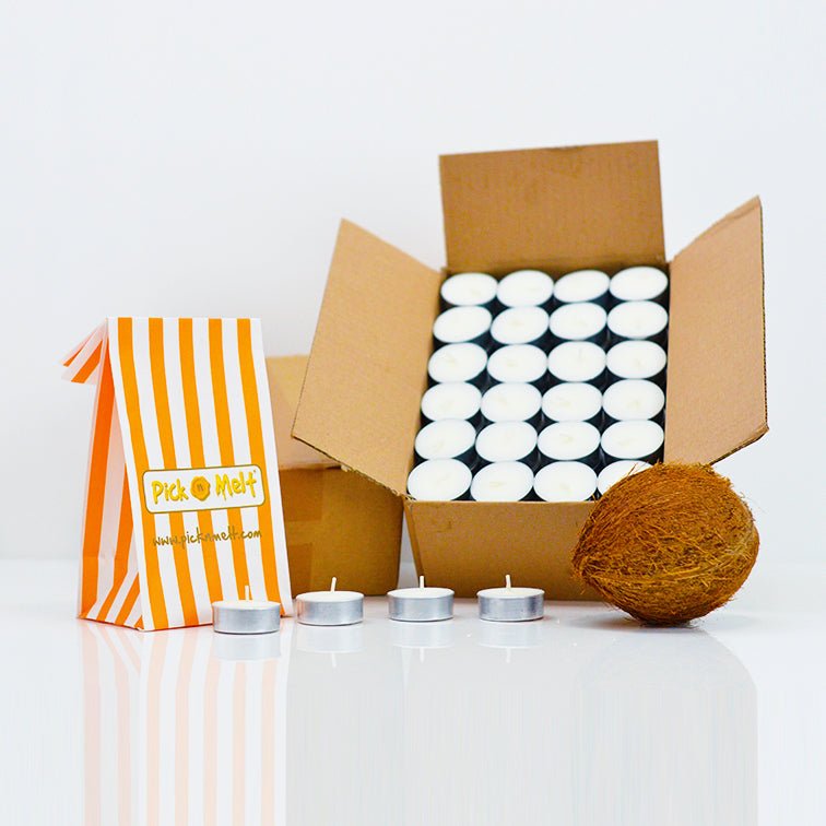 Coconut Wax Tealights - Pick n Melt