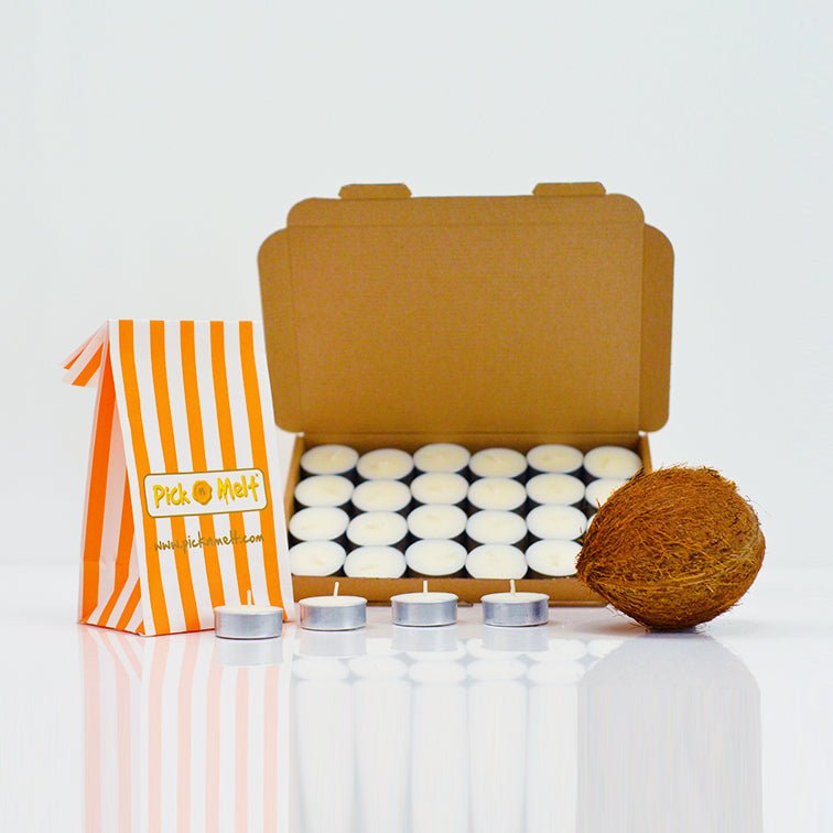 Coconut Wax Tealights - Pick n Melt