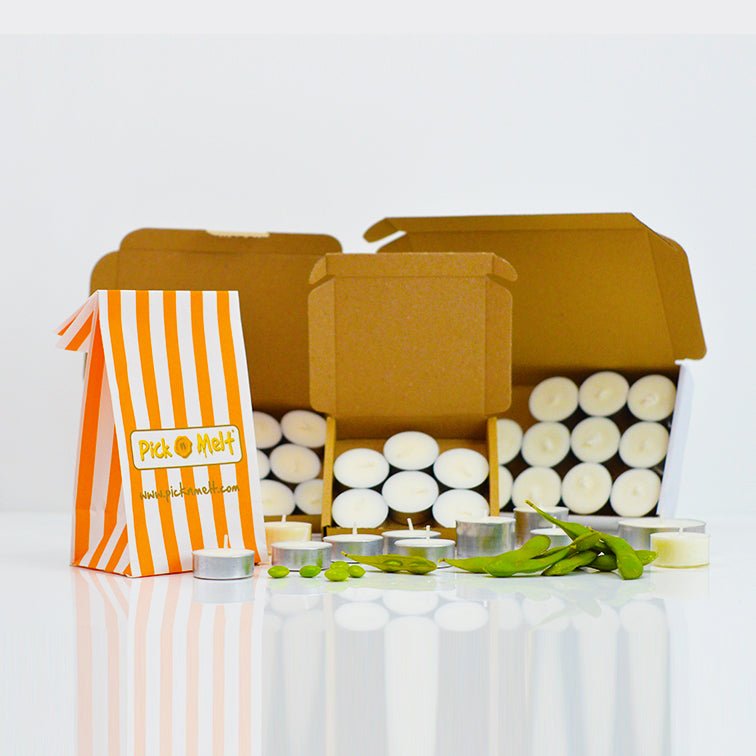 Soy Wax Tealights (Clear Cup) - Pick n Melt