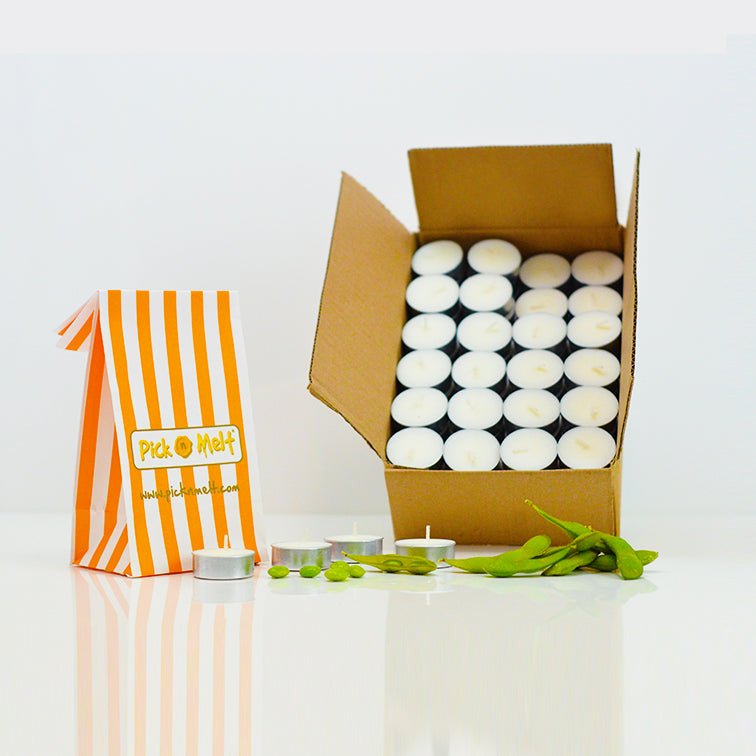Soy Wax Tealights (Clear Cup) - Pick n Melt
