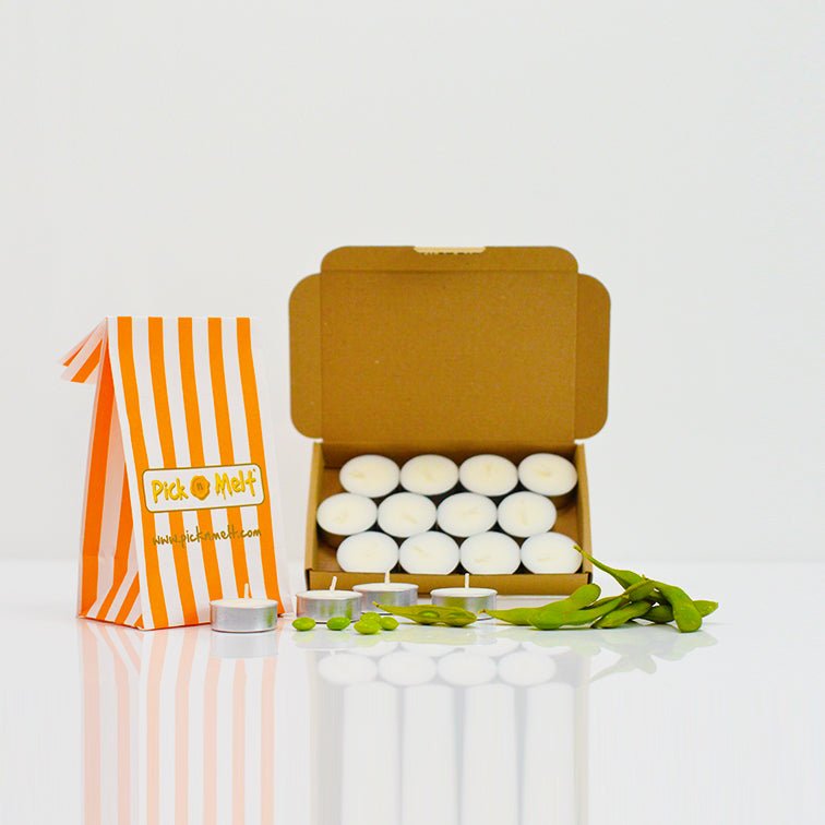 Soy Wax Tealights (Clear Cup) - Pick n Melt