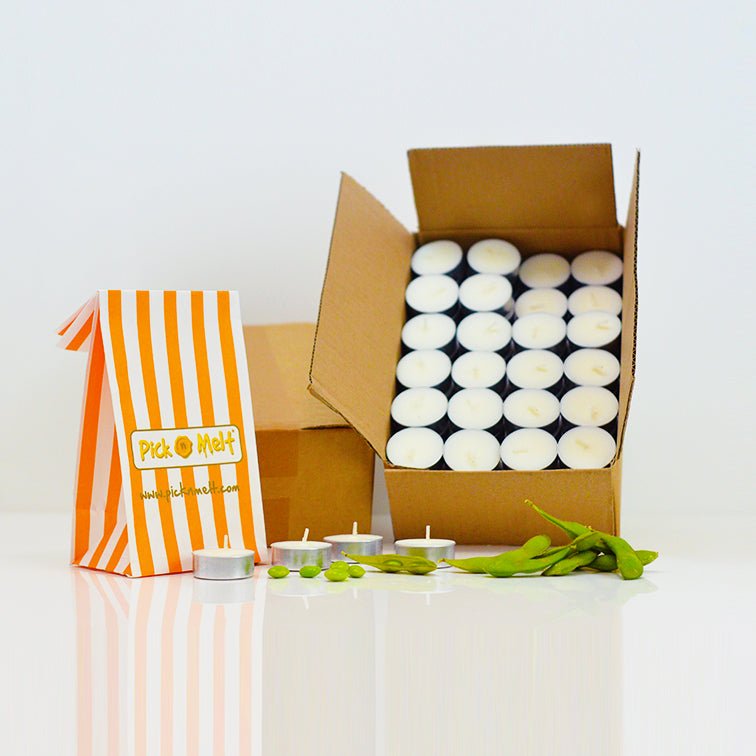 Soy Wax Tealights (Clear Cup) - Pick n Melt