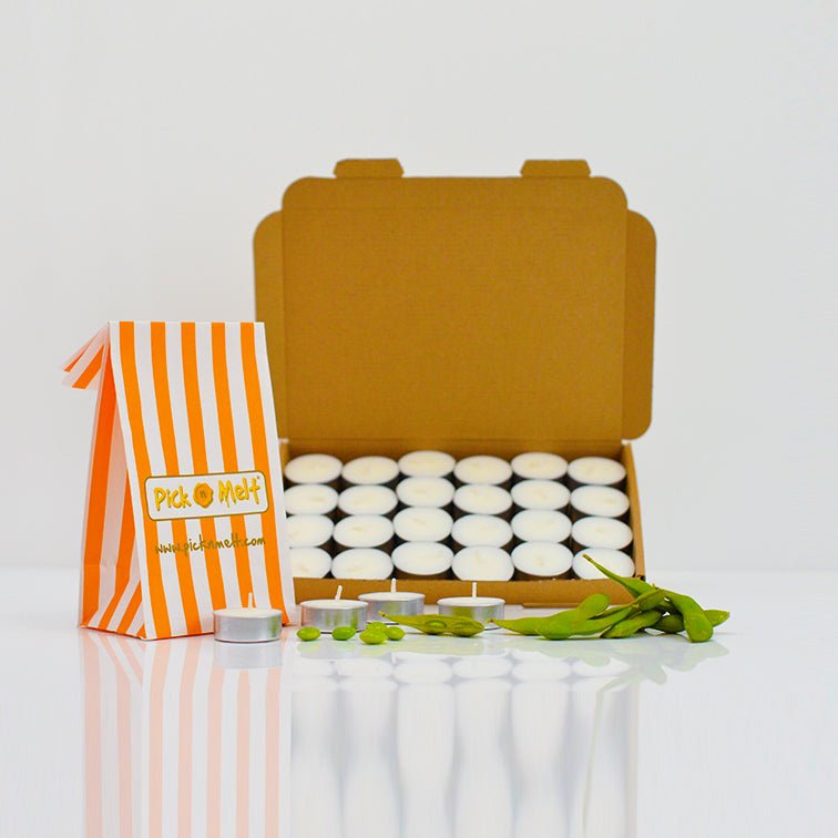 Soy Wax Tealights (Clear Cup) - Pick n Melt