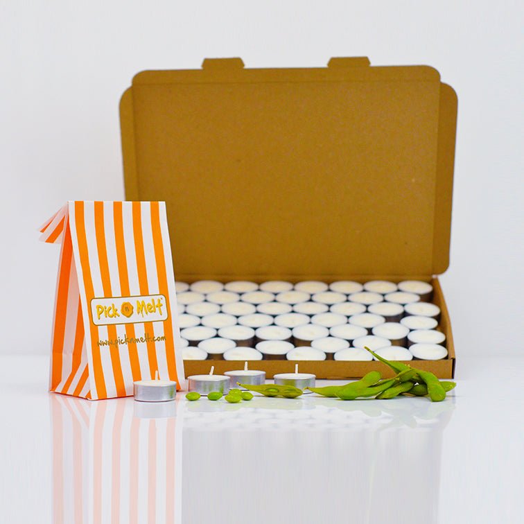 Soy Wax Tealights (Clear Cup) - Pick n Melt