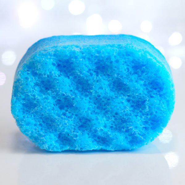 Blue Bubblegum Soap Sponge